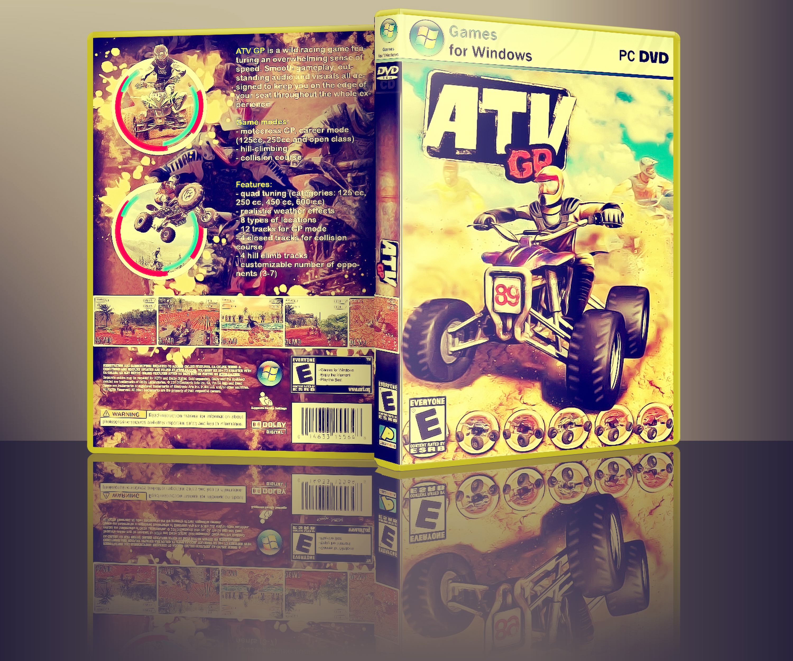 ATV GP box cover