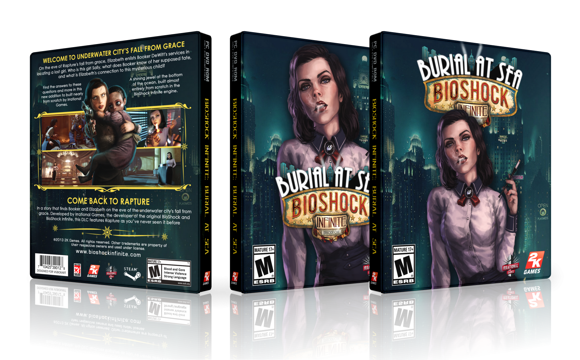 BioShock Infinite: Burial at Sea box cover