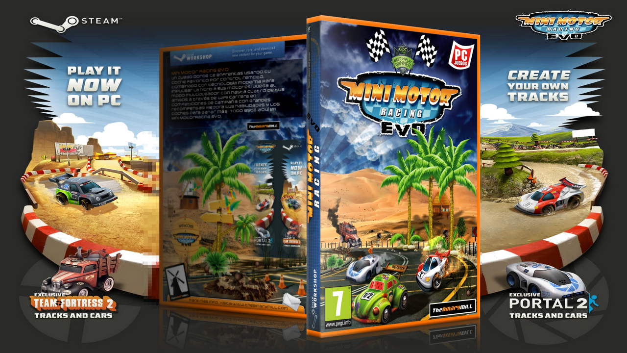 Mini Motor Racing Evo Cover Box box cover
