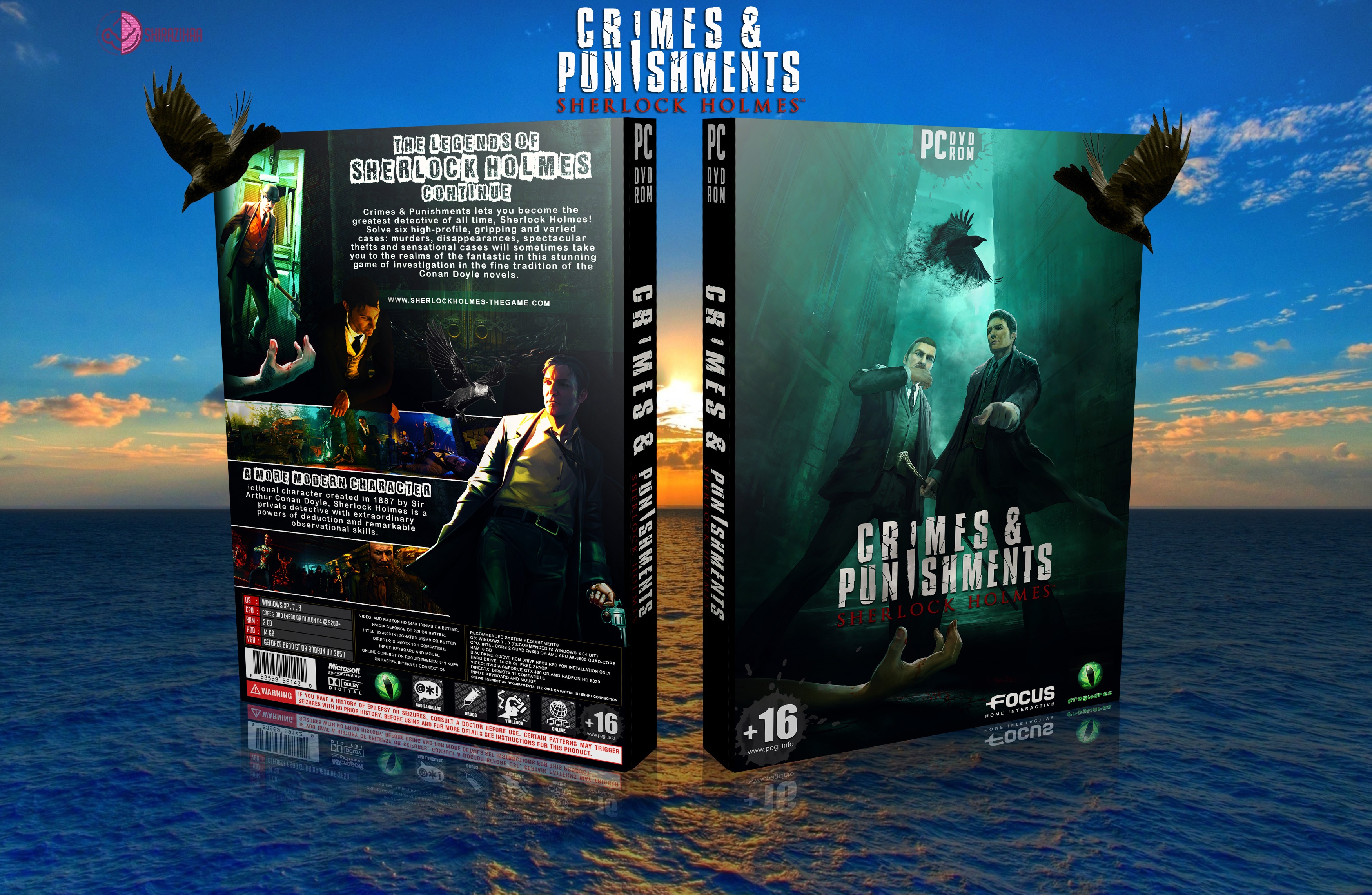 Sherlock Holmes Crimes and Punishments box cover