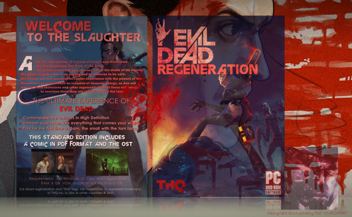 Evil Dead: Regeneration box art cover