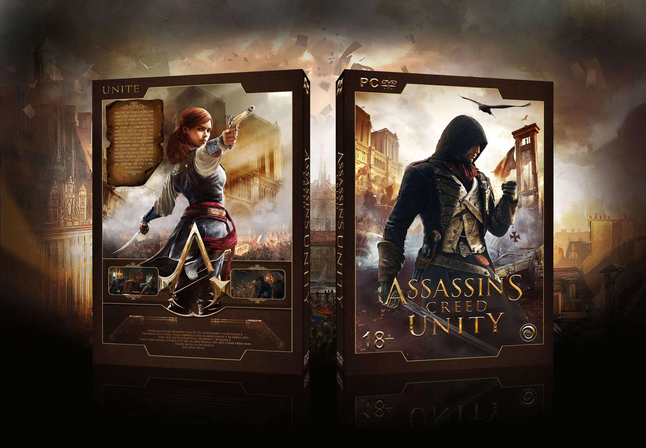Assassin's Creed: Unity box cover