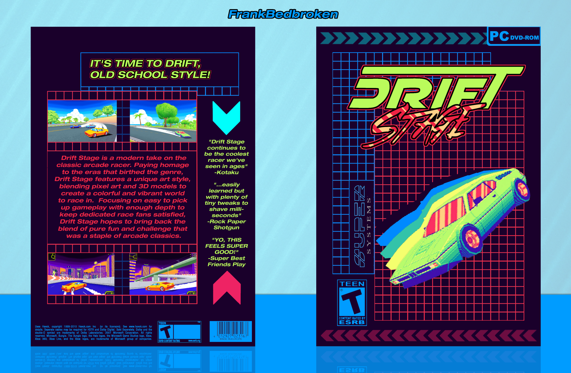 Drift Stage box cover