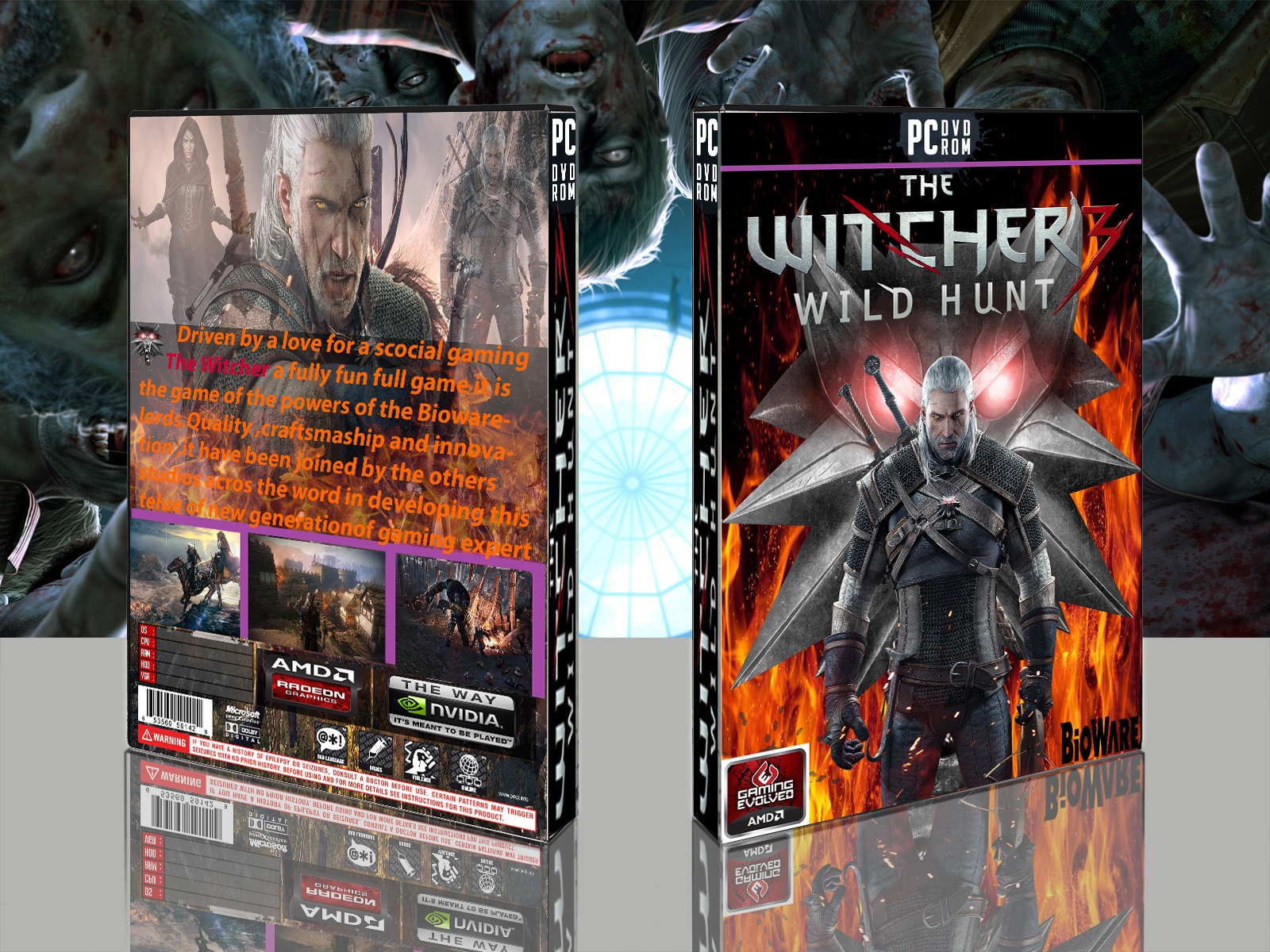 The Witcher 3 Wild Hunt box cover