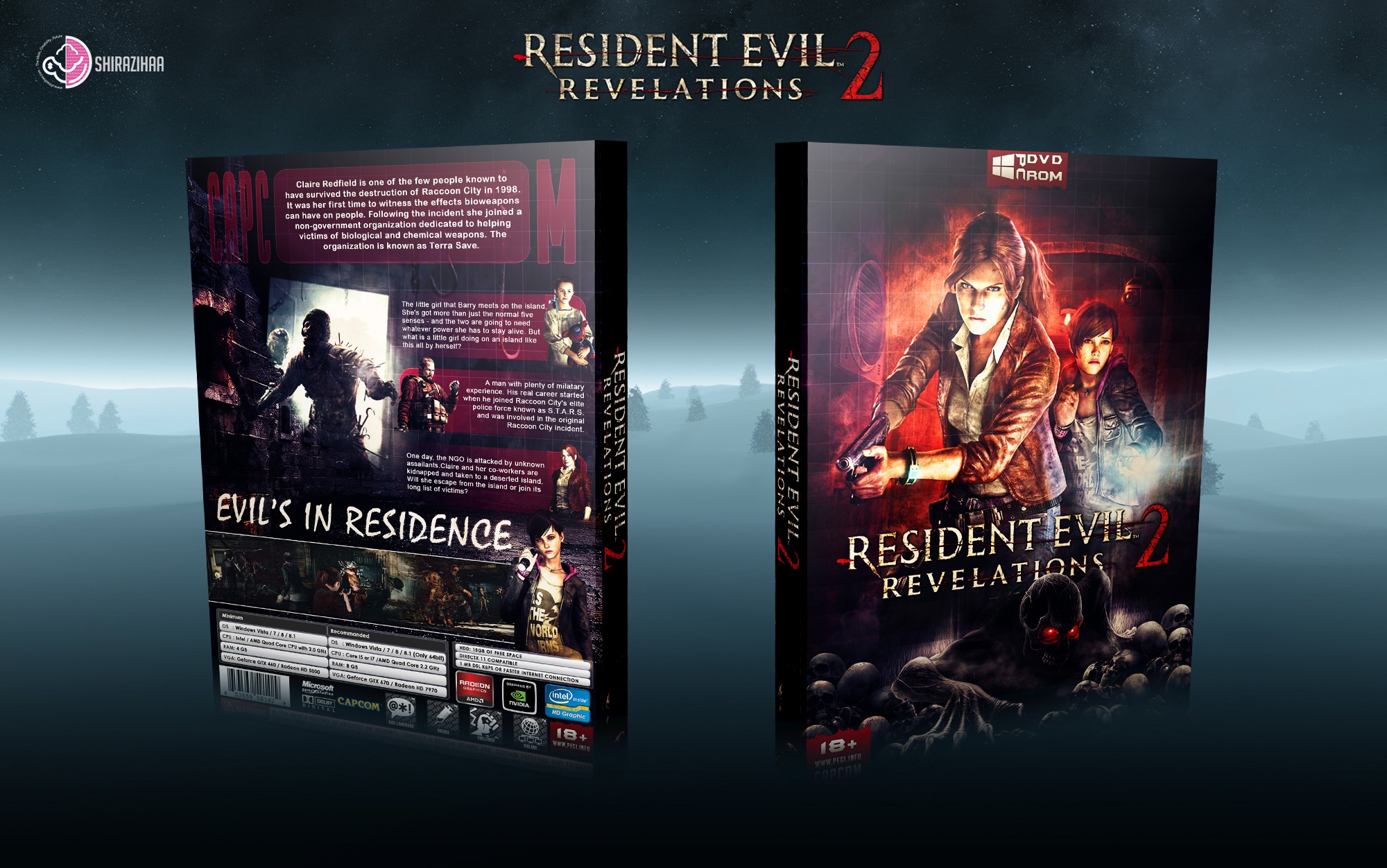 Resident Evil: Revelations 2 box cover
