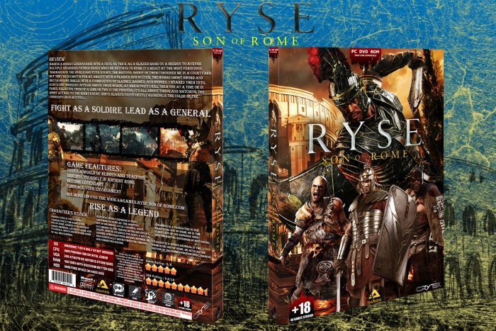Ryse Son Of Rome box art cover
