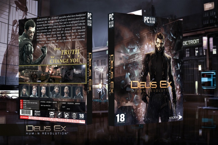 Deus Ex : Human Revolution box art cover