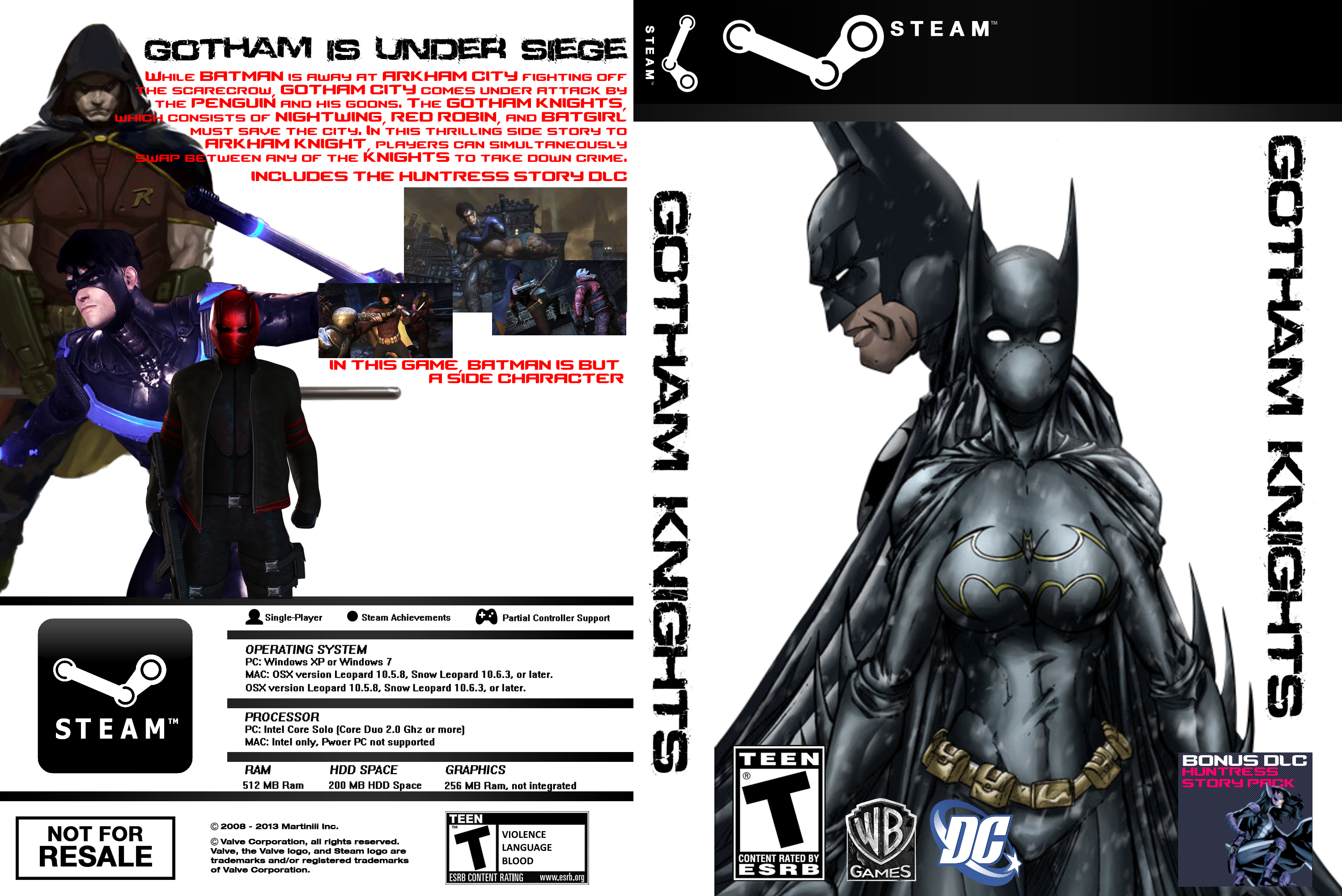 Gotham Knights box cover