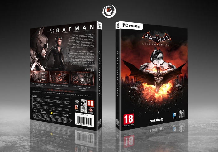 Batman: Arkham Knight box art cover