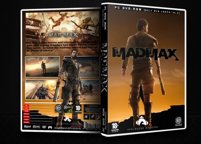 Mad Max box art cover