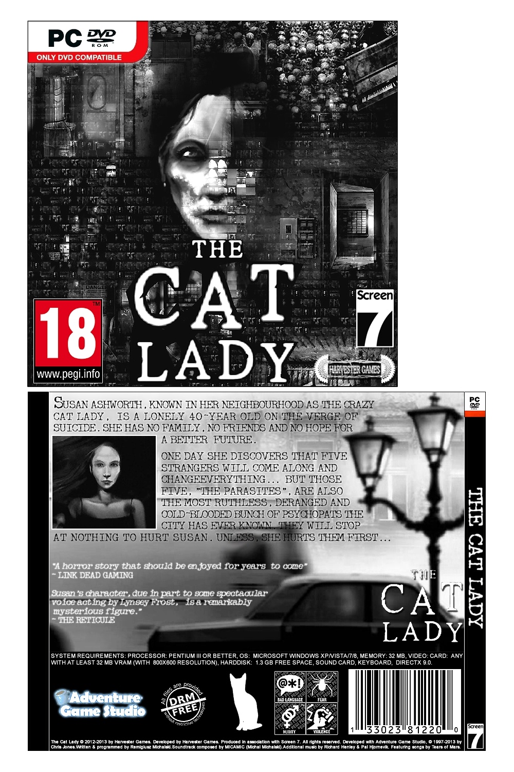 The Cat Lady box cover