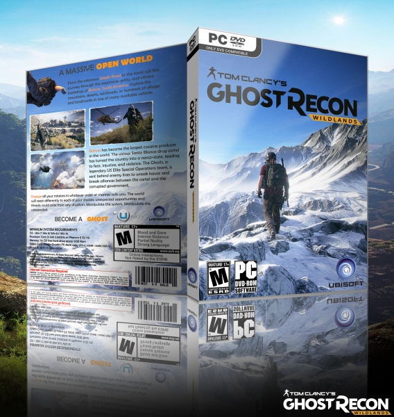 Tom Clancy’s Ghost Recon Wildlands DB Cover box art cover