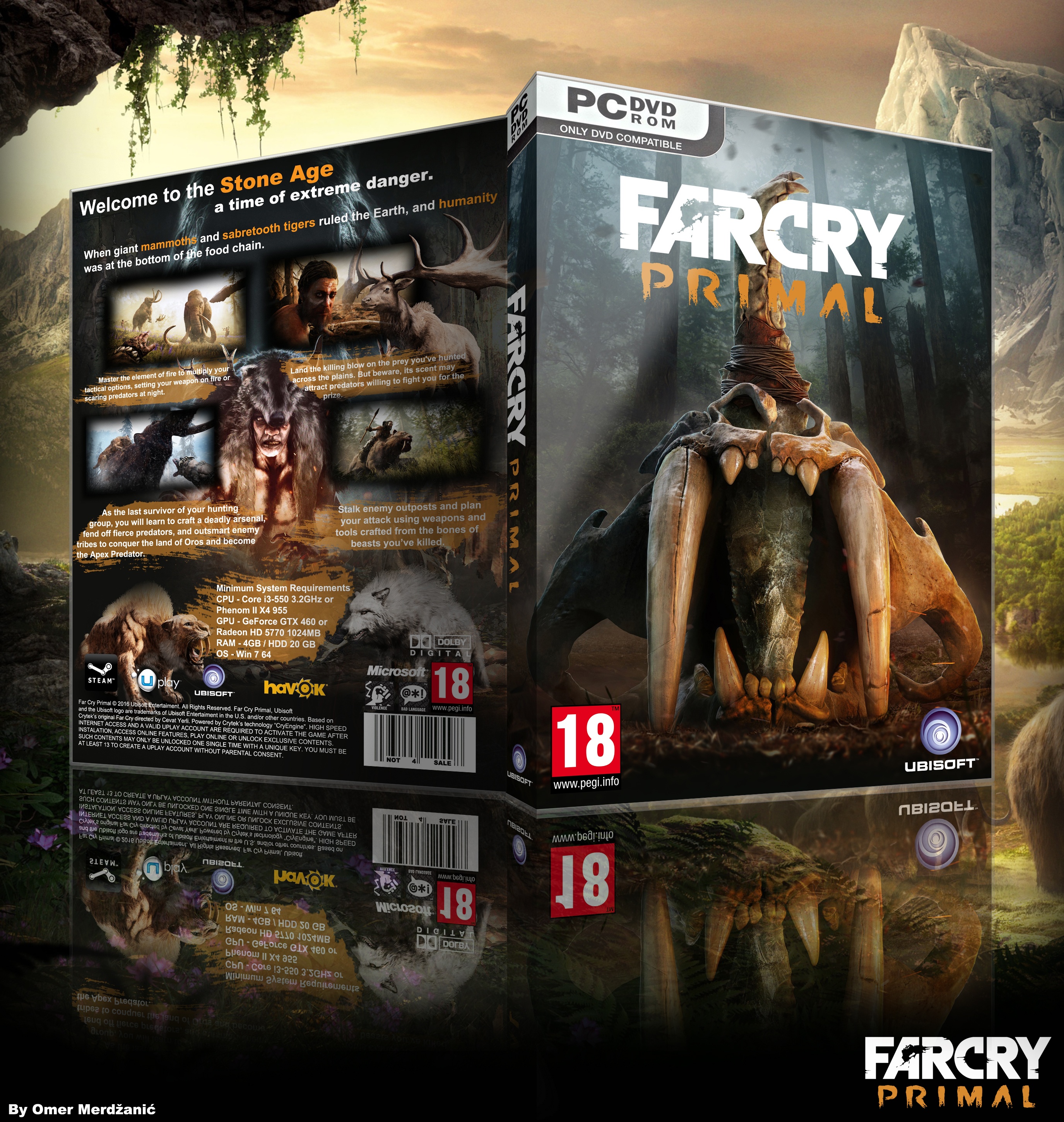 Far Cry Primal box cover