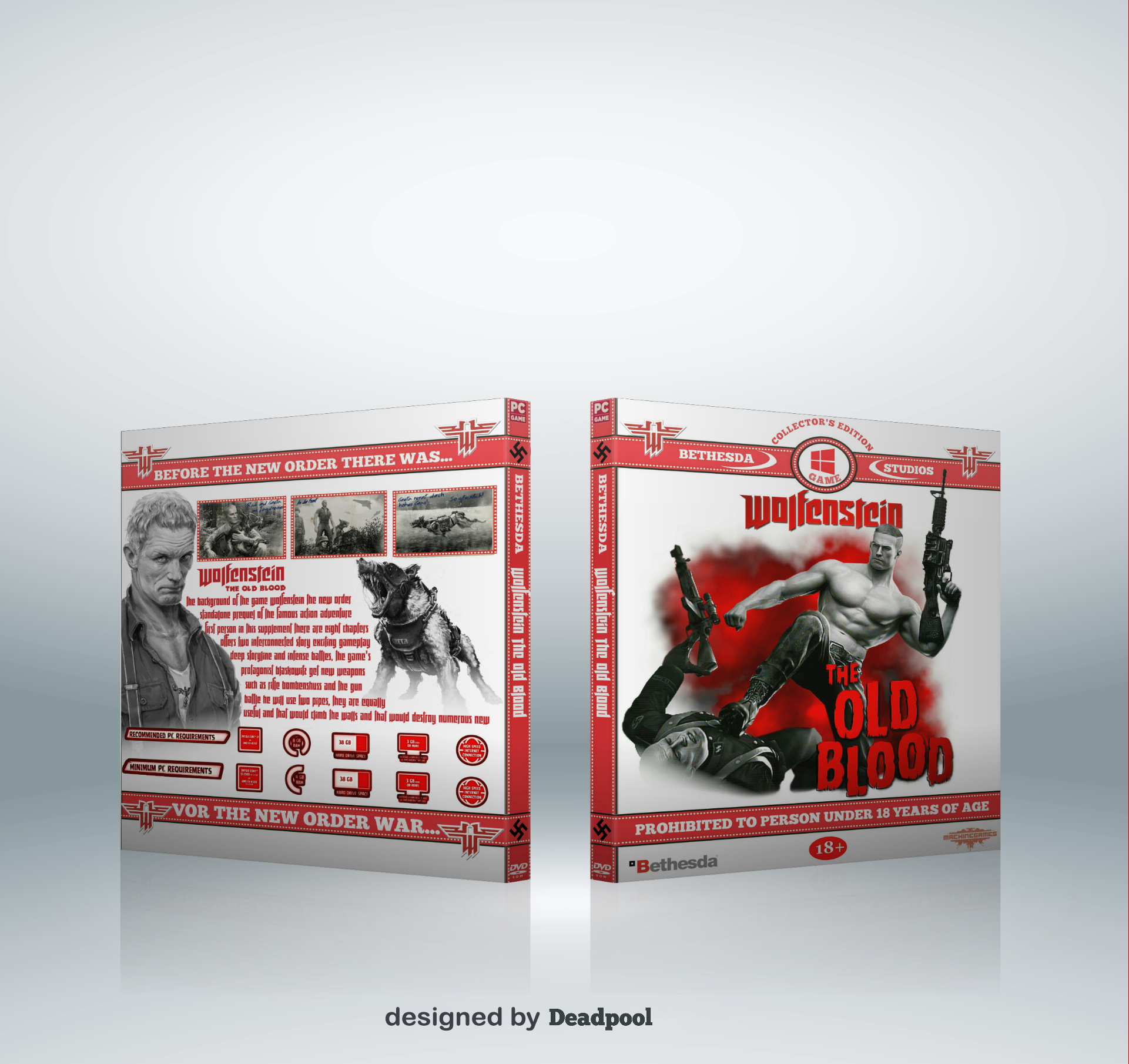 Wolfenstein The Old Blood box cover