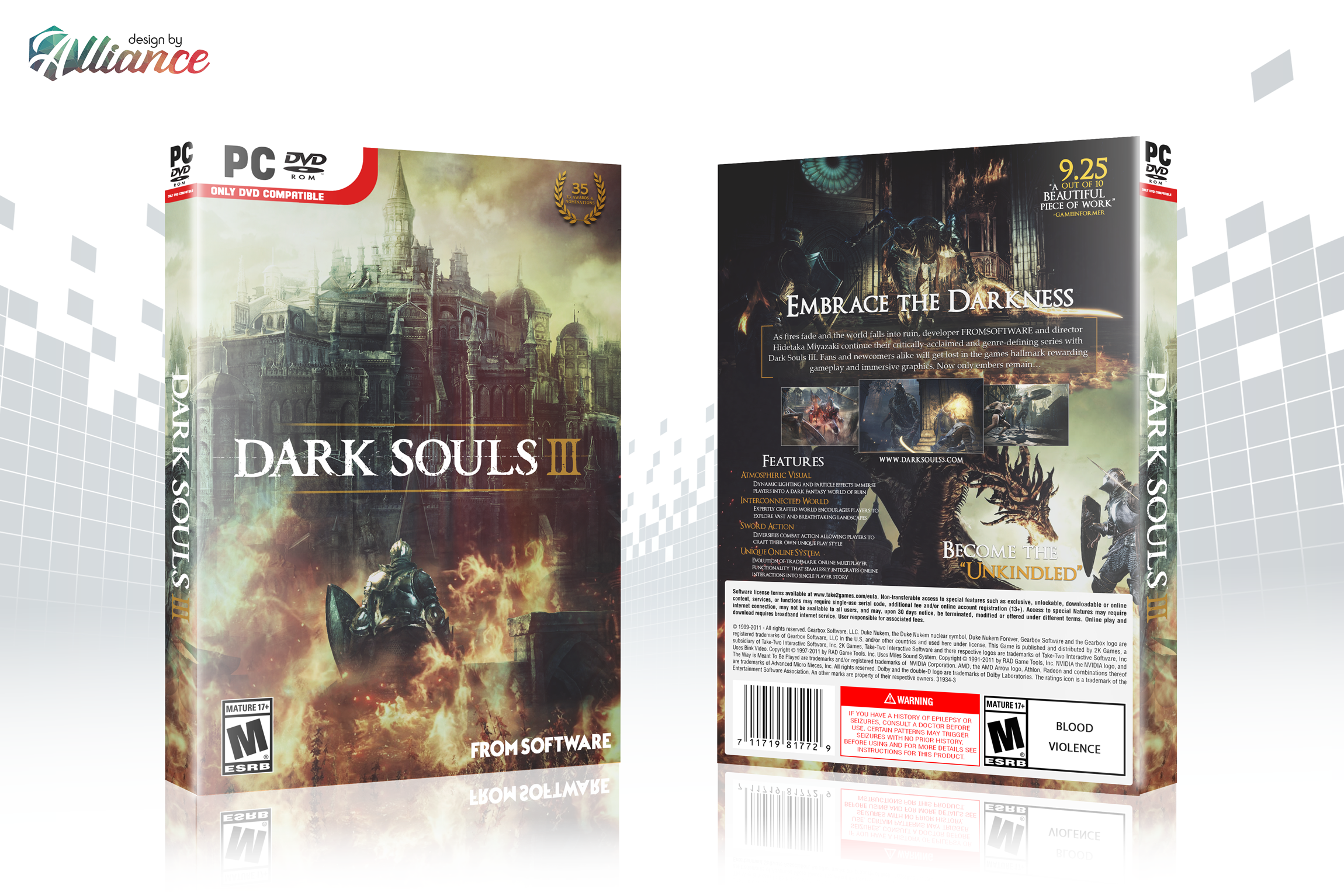Dark Souls III box cover
