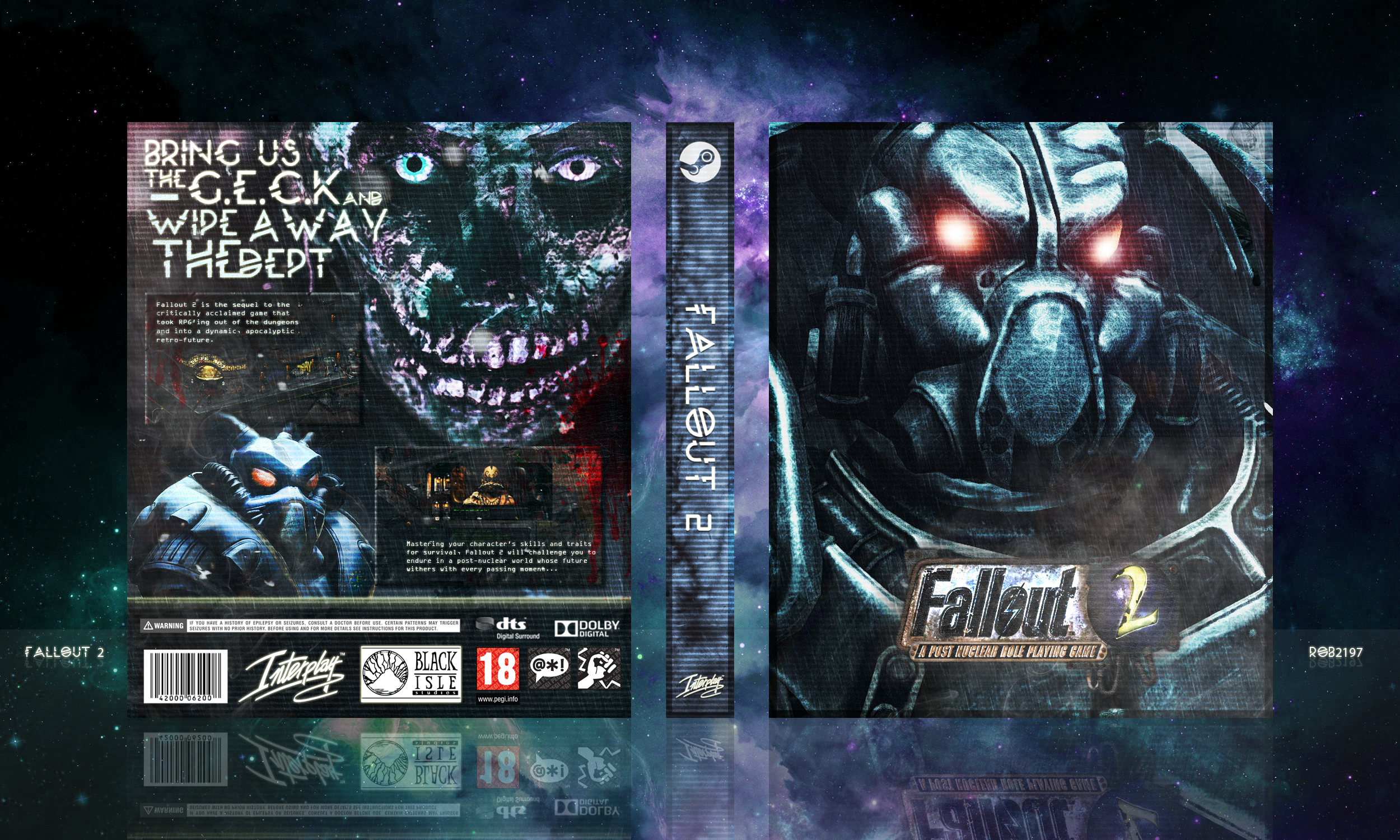 Fallout 2 box cover