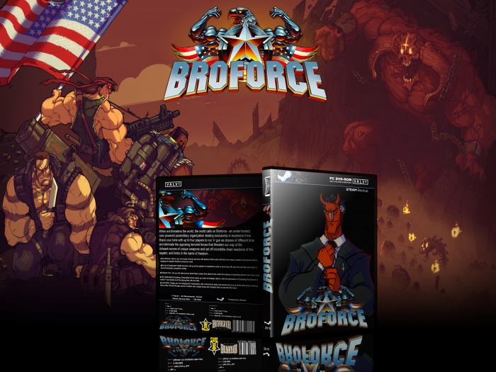 BroForce box art cover