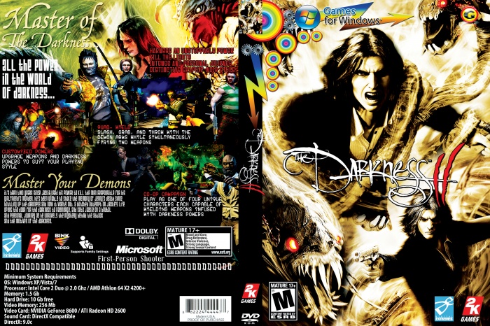 The Darkness II box art cover