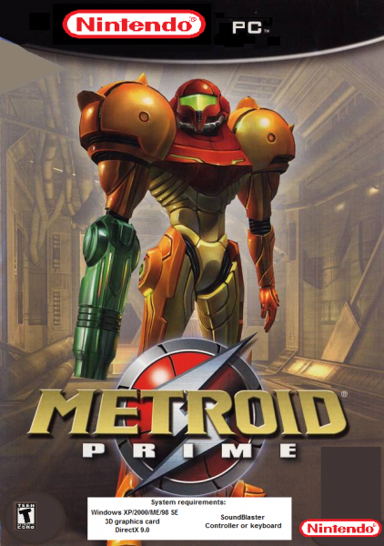 Metroid Prime box cover