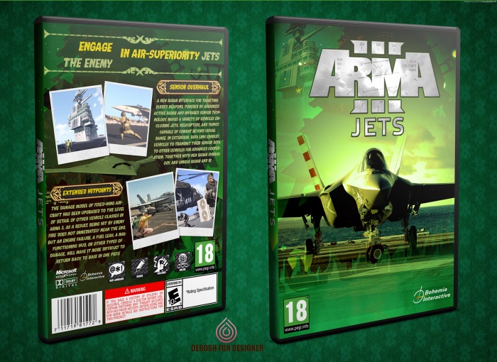 Arma 3 Jets box art cover