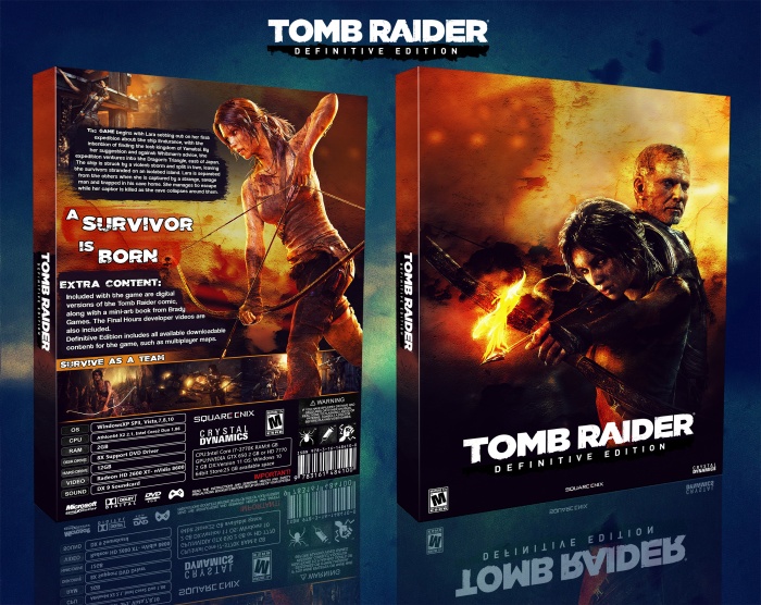 Tomb Raider : Definitive Edition box art cover