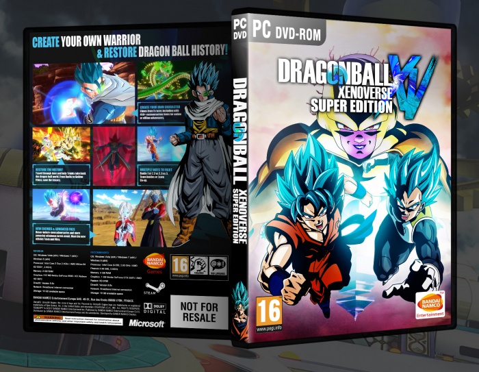 Dragon Ball Xenoverse Super Edition box art cover