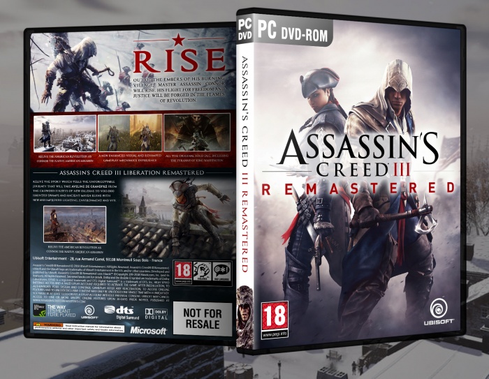 Assassin's Creed III Remastered box art cover