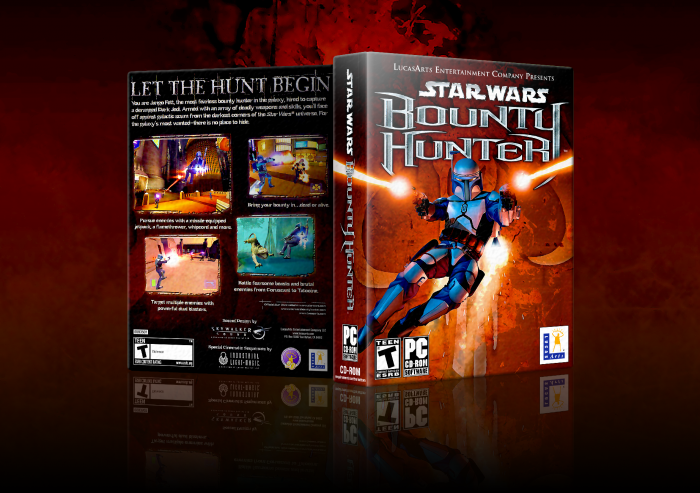 Star Wars: Bounty Hunter box art cover