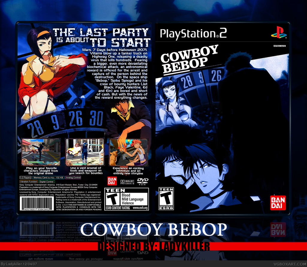 Cowboy Bebop box cover