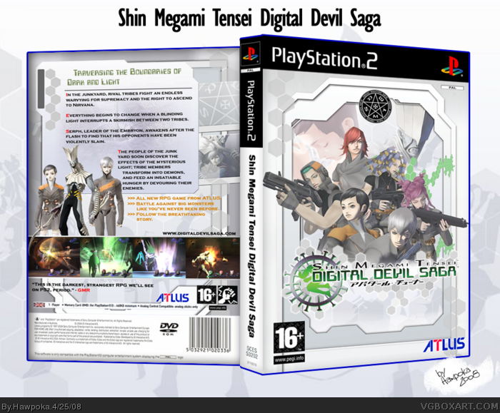 Digital Devil Saga box art cover