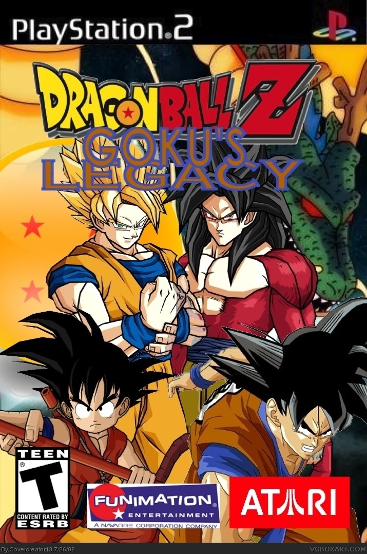 Dragonball Z Goku's Legacy box cover