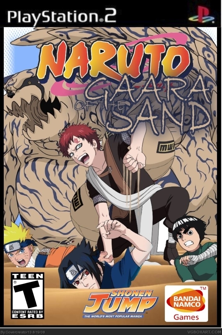 Naruto Gaara of the Sand box cover