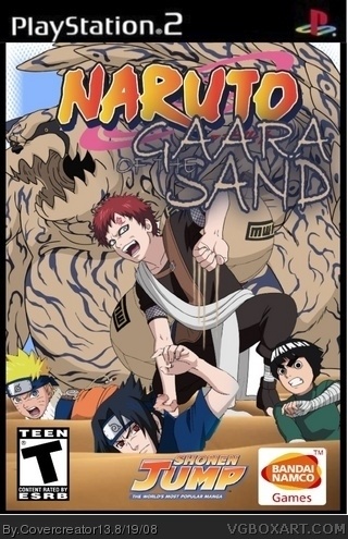 Naruto Gaara of the Sand box art cover