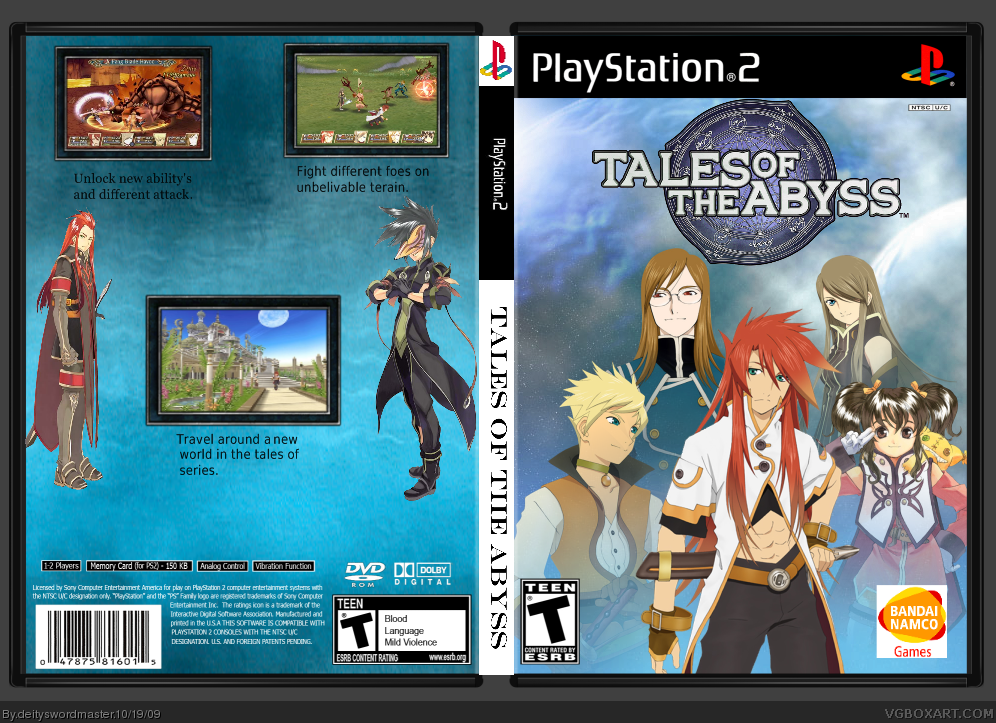 Tales of the Abyss box cover