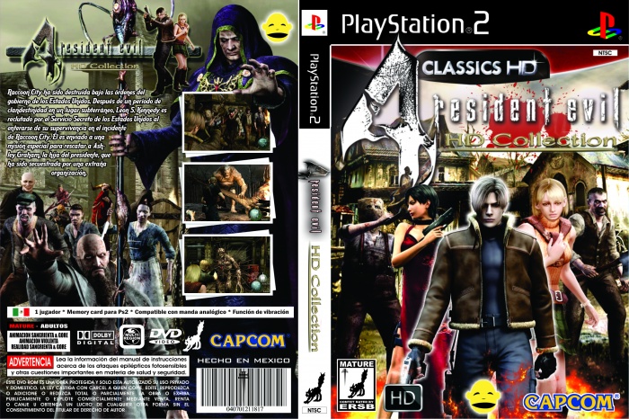 Resident Evil 4 HD box art cover