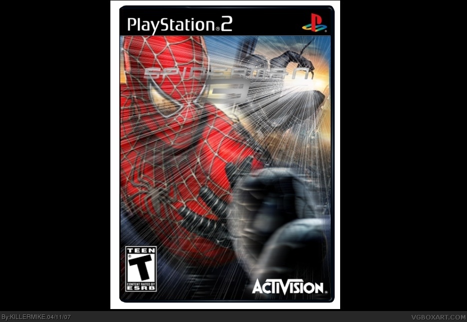 Spiderman 3 box cover