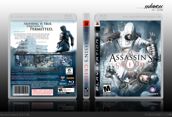 Assassin's Creed box art cover