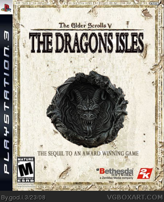 The Elder Scrolls: The Dragons Isles box cover