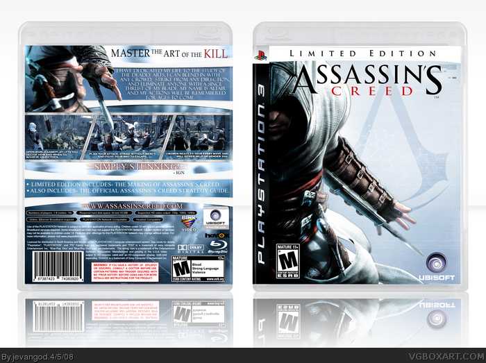 Assassin's Creed Limited Edition box art cover