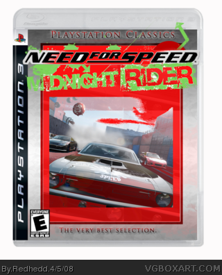 Need for Speed : Midnight Rider box art cover