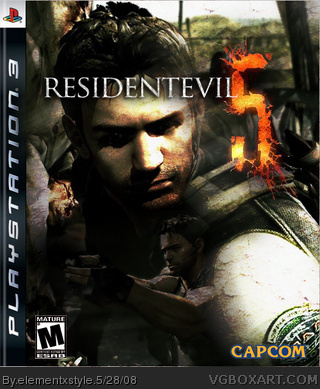 Resident Evil 5 box cover