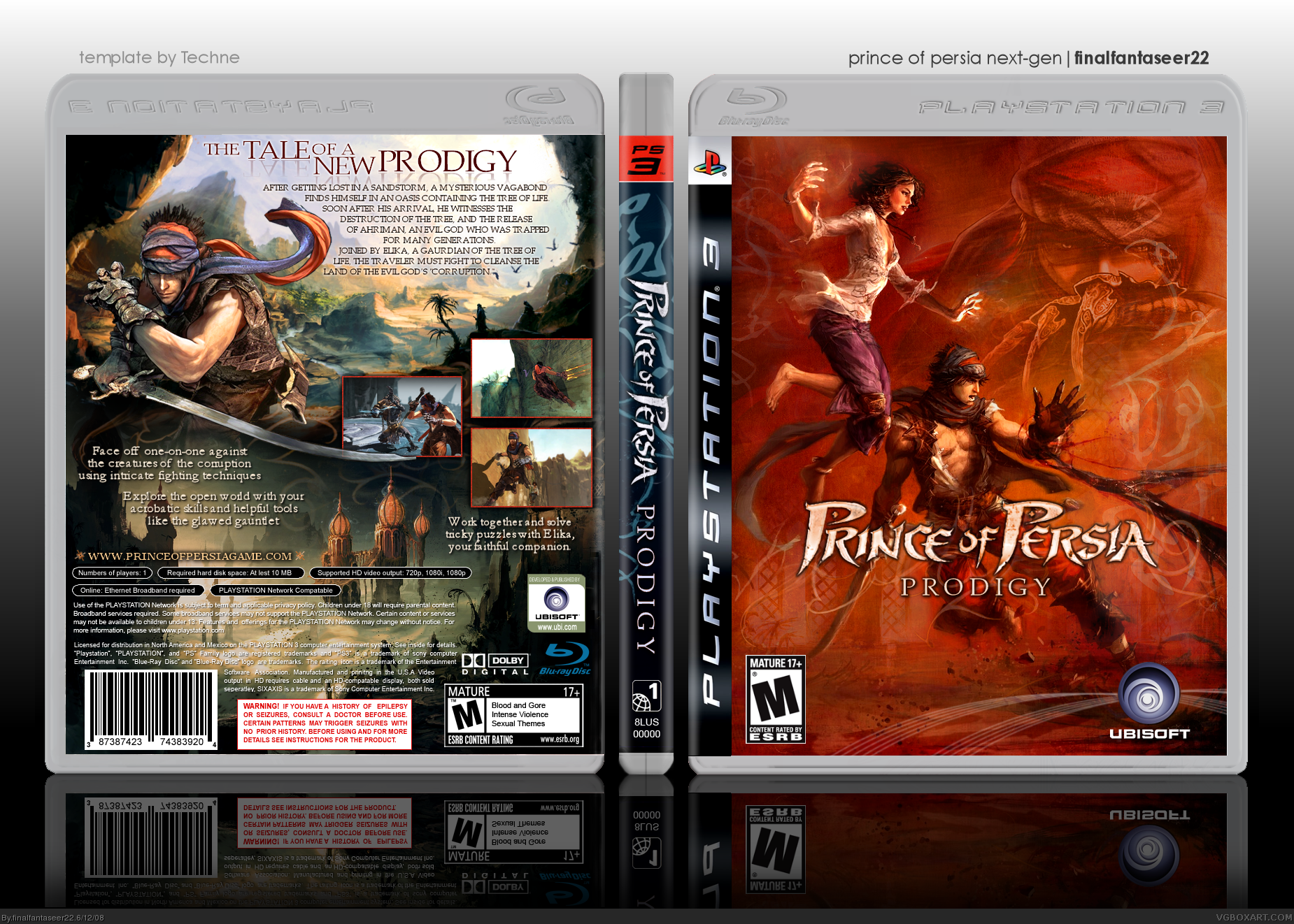 Prince Of Persia: Prodigy box cover