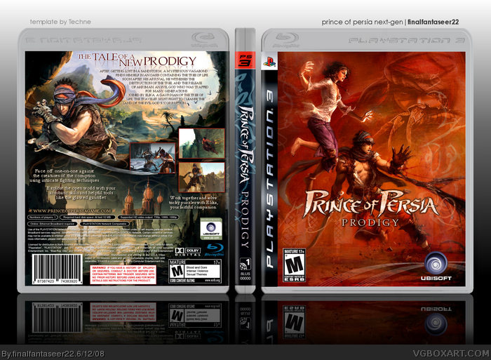 Prince Of Persia: Prodigy box art cover