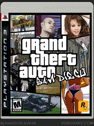 Grand Theft Auto: San Diego box cover