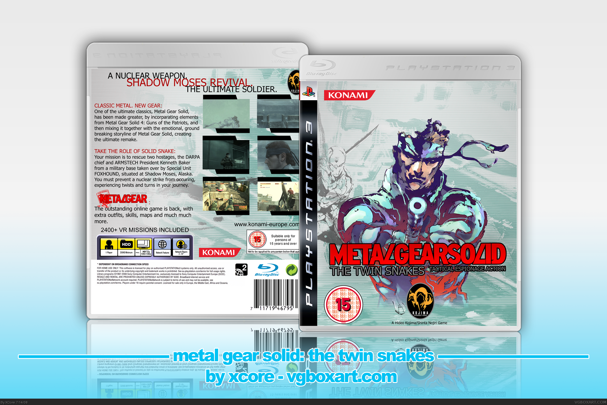 Metal Gear Solid: The Twin Snakes box cover