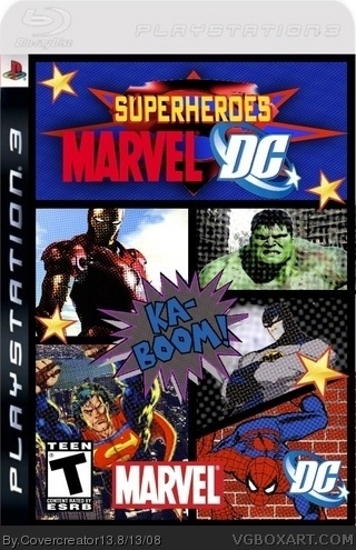 Superheroes Marvel vs DC box art cover