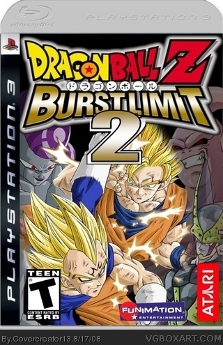 Dragonball Z Burst Limit 2 box art cover