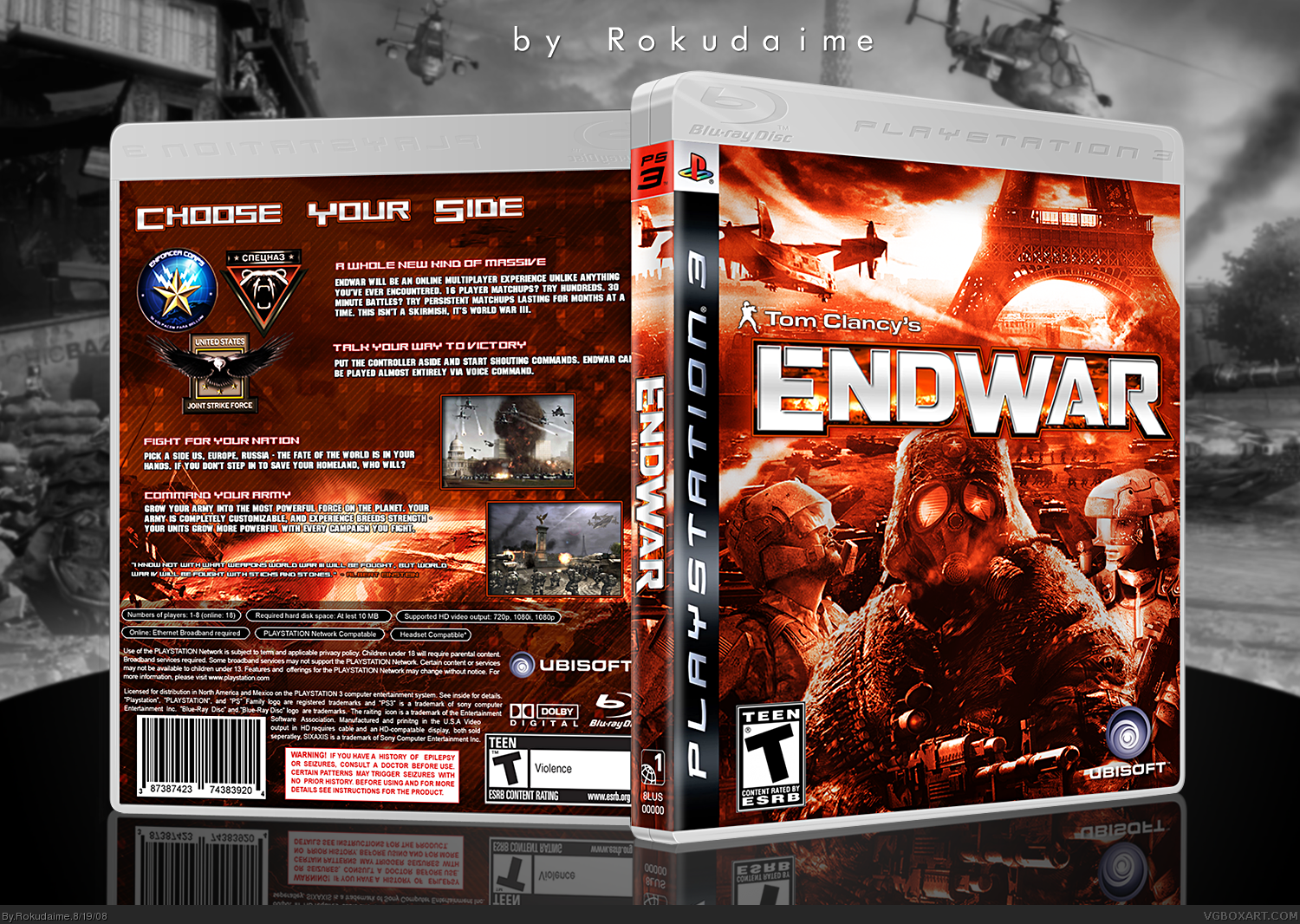 Tom Clancy's EndWar box cover