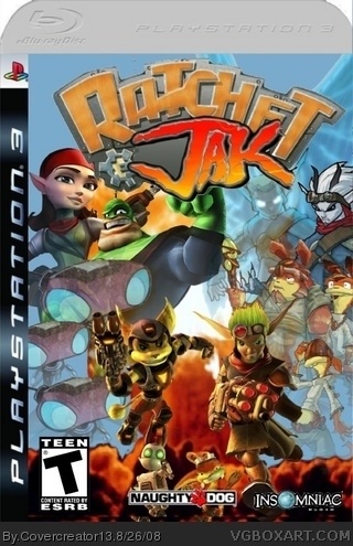 Ratchet and Jak box art cover