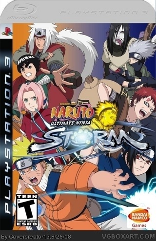 Naruto: Ultimate Ninja Storm box art cover